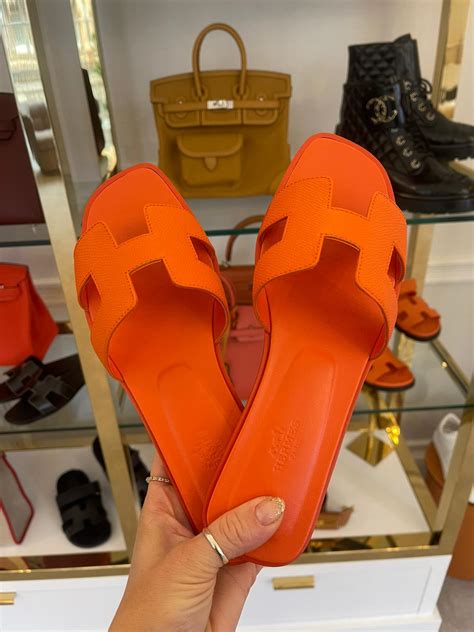 orange sunset hermes|Hermes oran sandals.